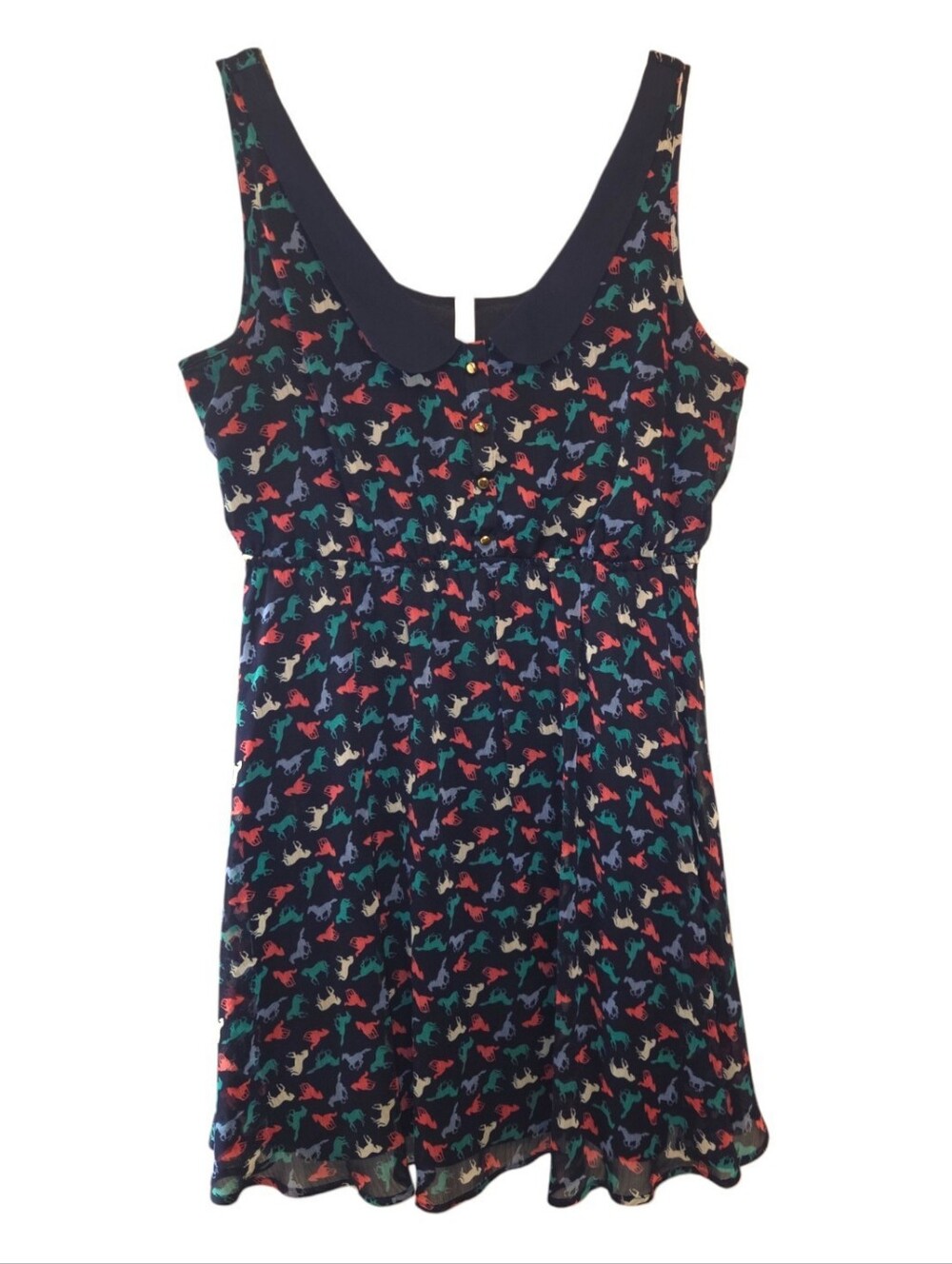 Xhilaration Horse Print Mini Dress